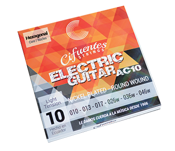 Cuerdas Guitarra Electrica 09-46 Nickel Plated Ac9 Cifuentes