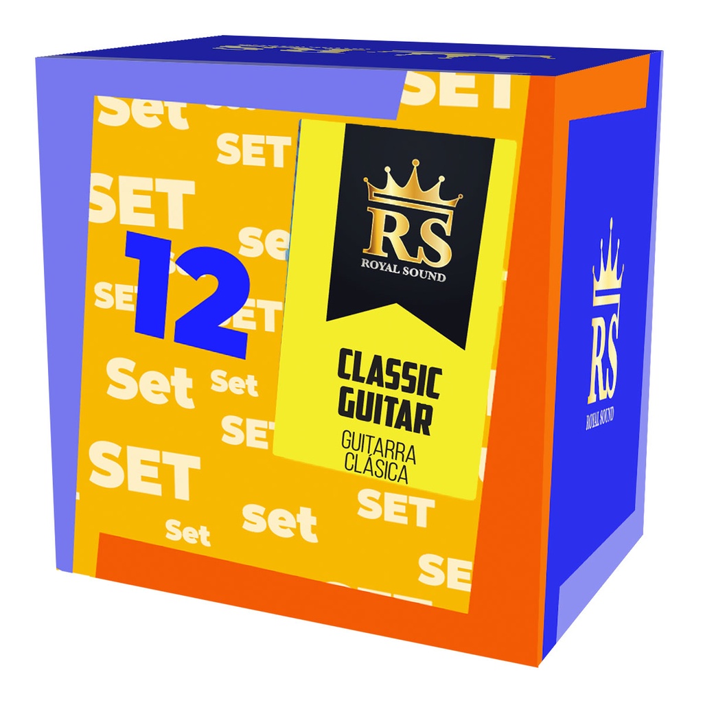 Set 12-Clasica-CLS1-TN-Nickel Plated