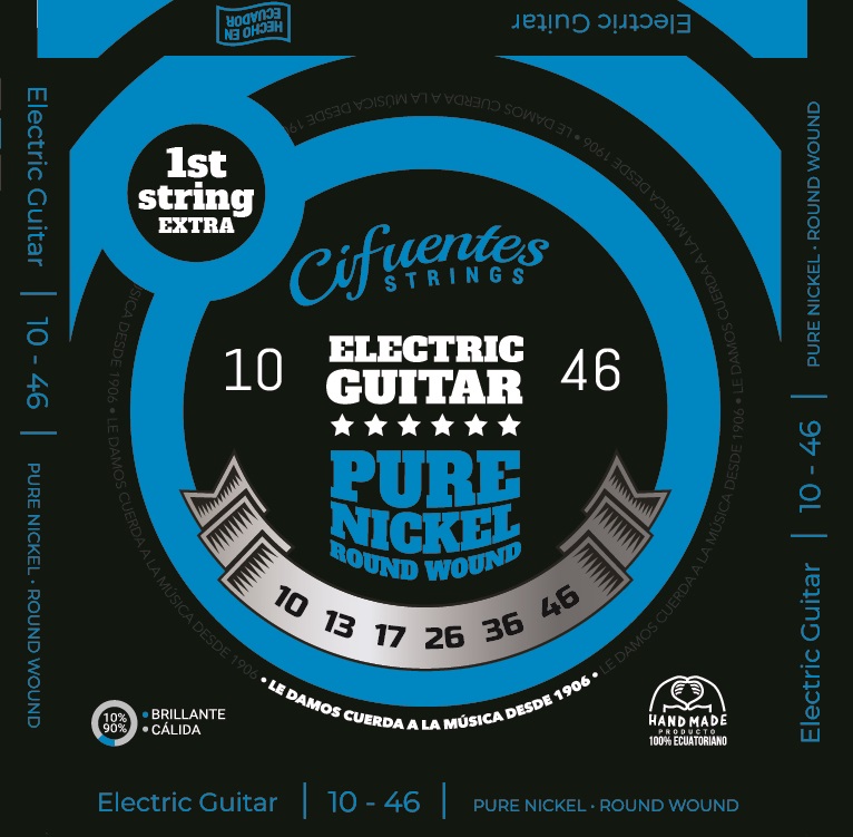 Juego-Electrica-AC10-10-46-Pure Nickel