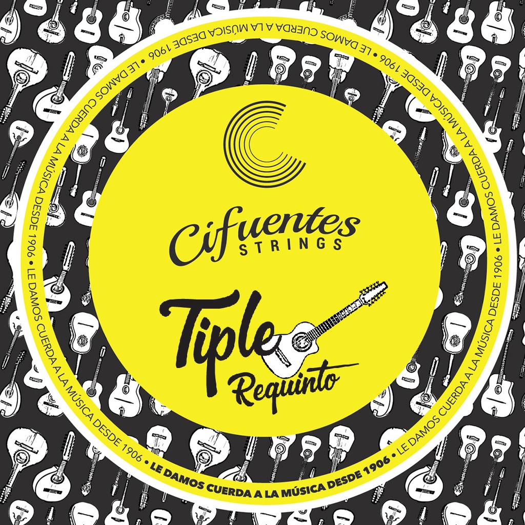 Juego-Tiple Requinto-TRQT-09-75-Steel