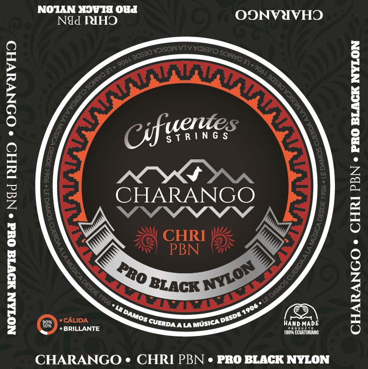 Juego-Charango-CHR1-TN-Black Nylon