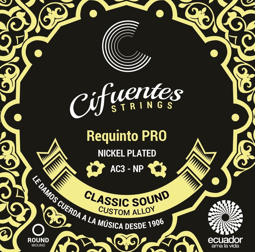 Juego-Requinto-AC3-TA-Nickel Plated